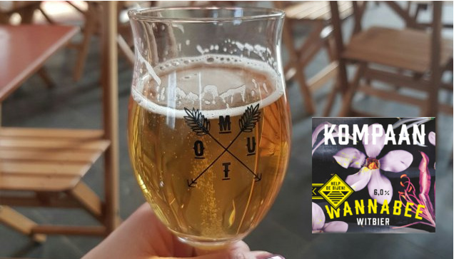 WannaBee bier in glas